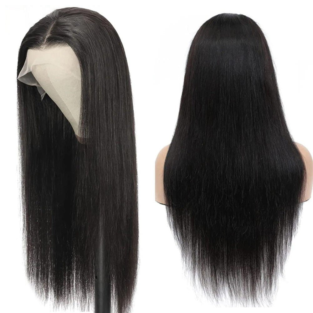 Headgear With Straight Human Hair - Zambeel