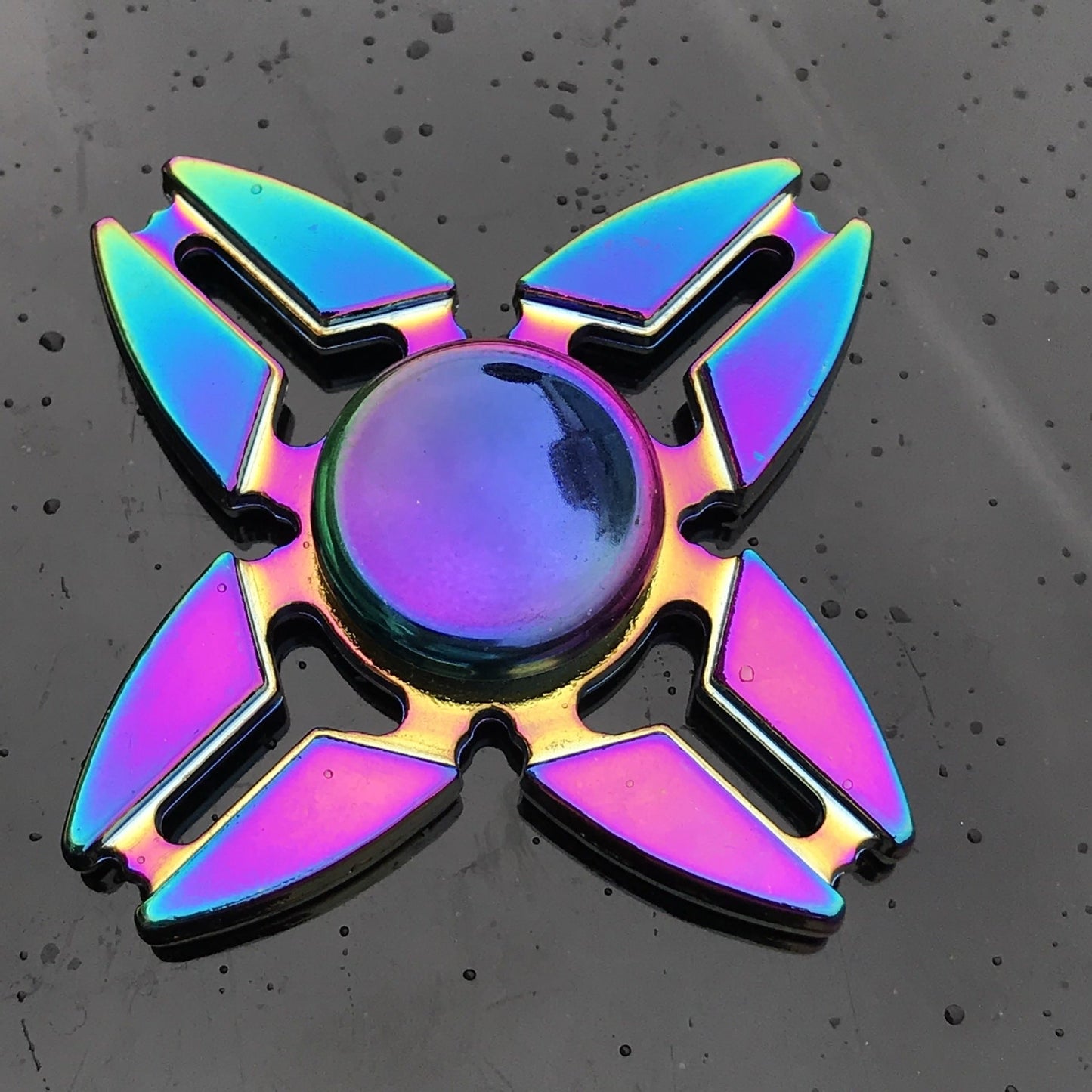 High - speed Spinning Metal Fidget Spinner Decompression Toy - Zambeel