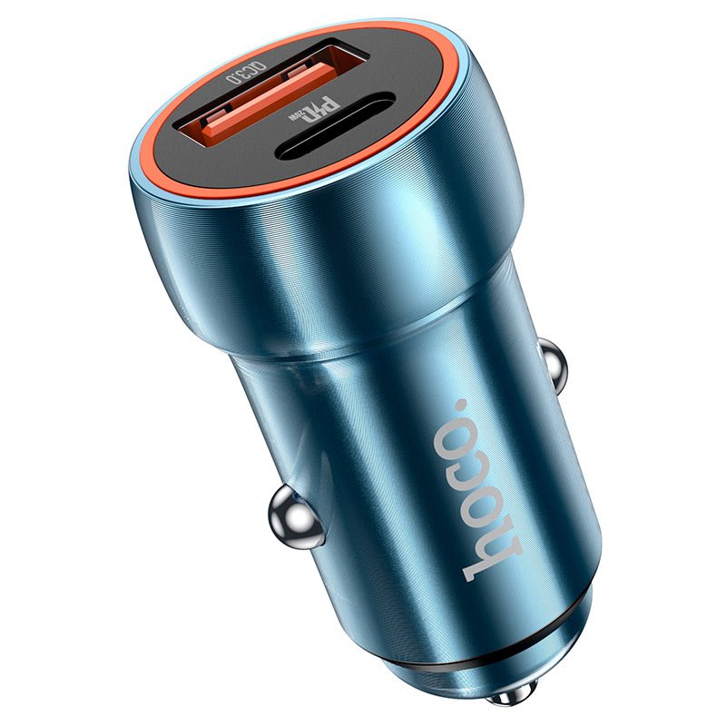 Hoco - Blue Whale Car Charger (Z46A) - Zambeel