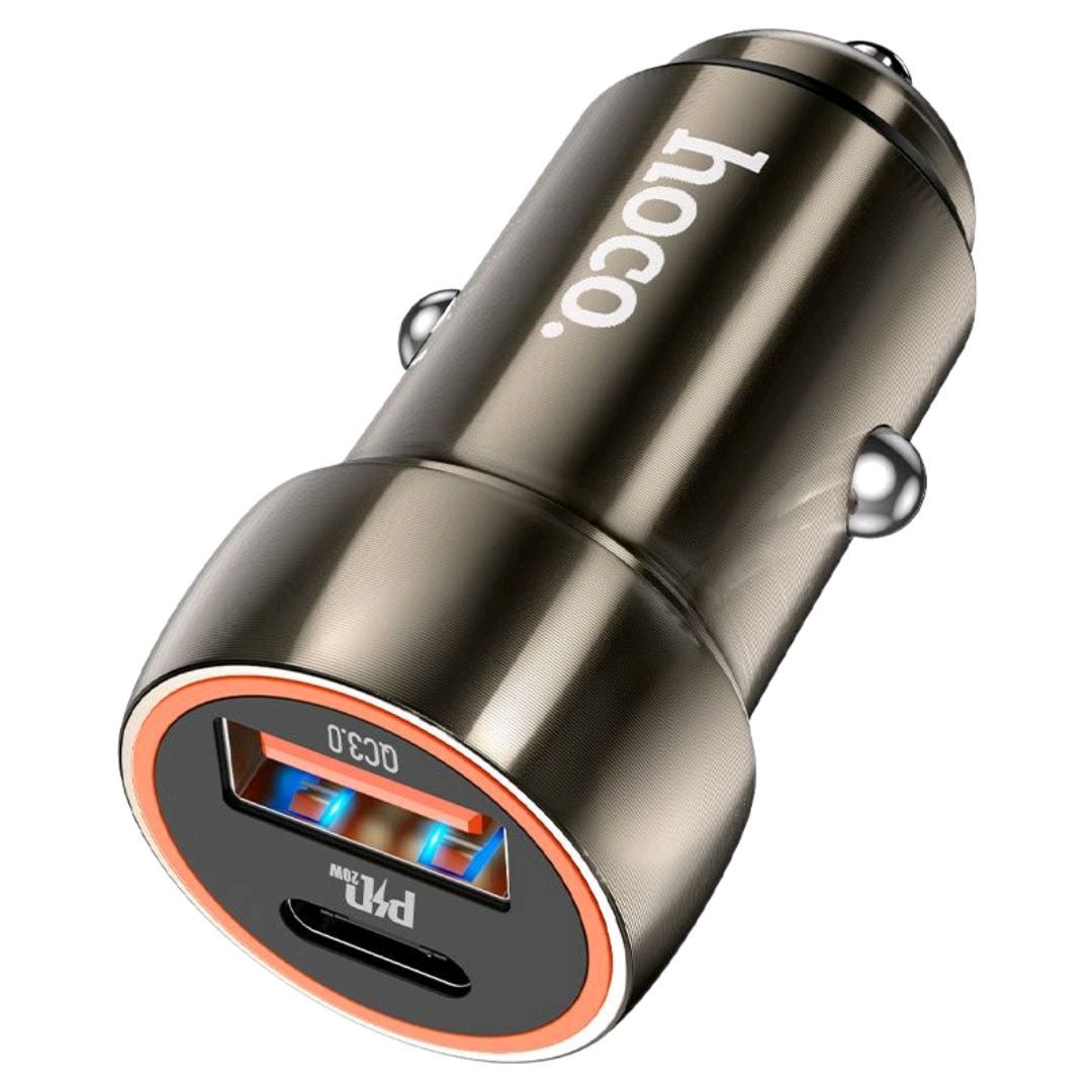 Hoco - Blue Whale Car Charger (Z46A) - Zambeel