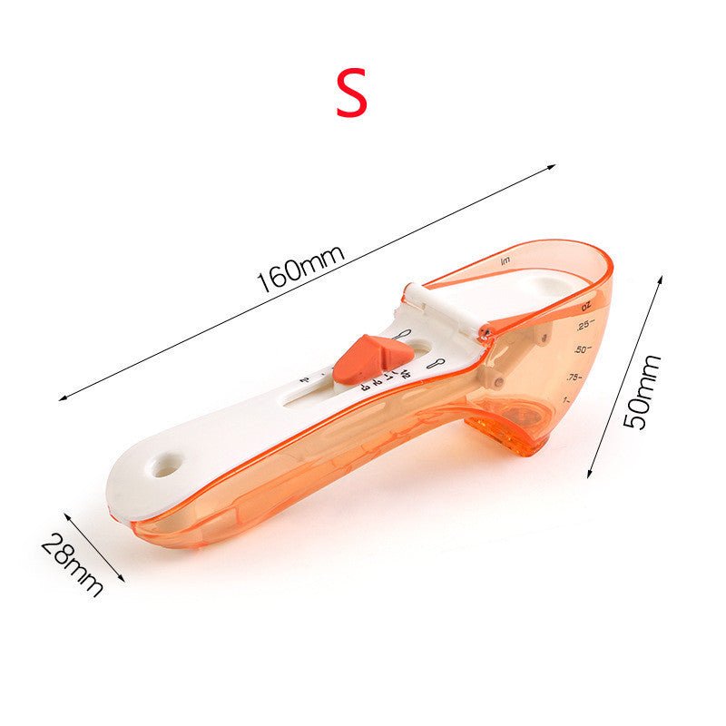 Kitchen Gadget With Magnet Adjustable Seasoning Measuring Spoon - Zambeel