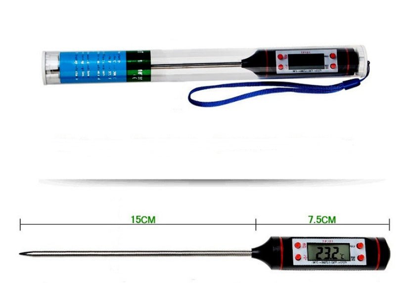 Kitchen Oil Thermometer Kitchen Barbecue Baking Temperature Measurement Electronic Food Thermometer