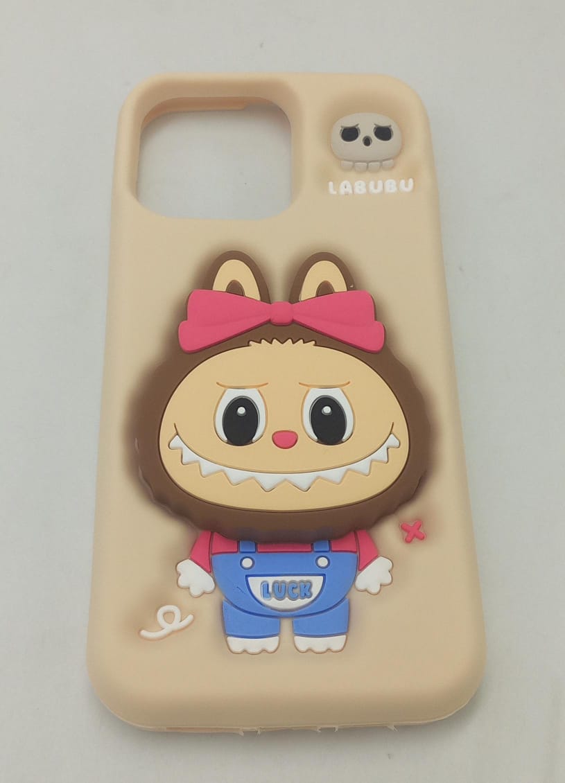 Labubu - 3D Cartoon Silicone iPhone Case