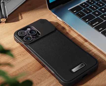 Leather Aromatherapy Cell Phone Case - Zambeel