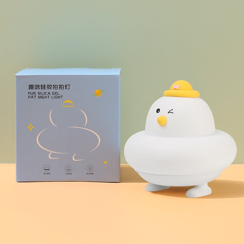 Led Small Night Lamp Silicone Charging Night Light Home Decor - Zambeel