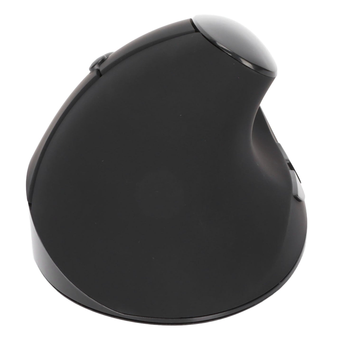 Left Hand Vertical Mouse 2.4G Wireless Vertical Ergonomic Mouse Rechargeable Mouse with USB Adapter Adjustable DPI for PC Black