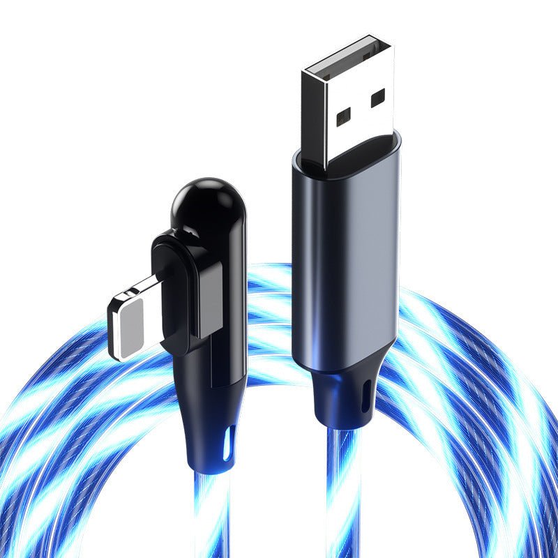 Luminous Elbow Streamer Data Cable Fast Charge - Zambeel