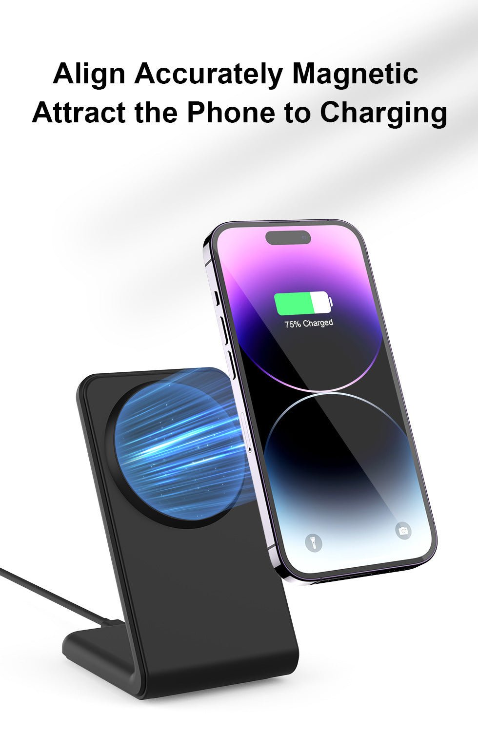 Magnetic Bracket Wireless Charger Universal - Zambeel