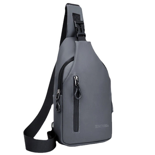 Men's Chest Bag Casual Backpack Sports Function Oblique Shoulder Fashion Tactical Single Crossbody - Zambeel