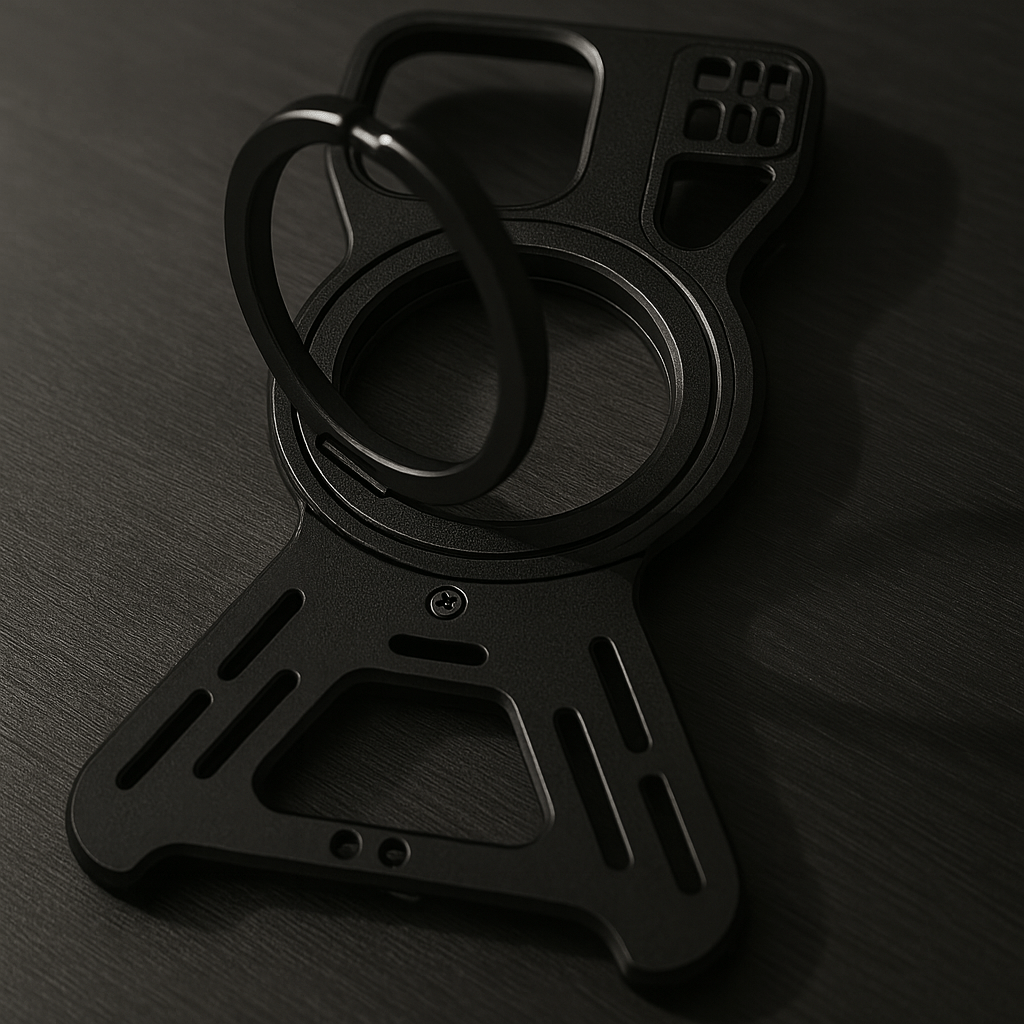 Metal Ring Armor Frame iPhone Case - Zambeel