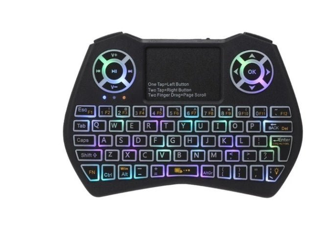 Mini Wireless Keyboard Flying Mouse Keyboard Supports Multi - language Keyboard - Zambeel