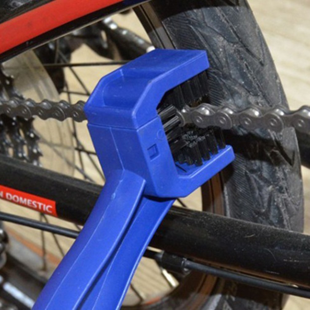 Motorcycle Bicycle Chain Brake Remover Clean Brush