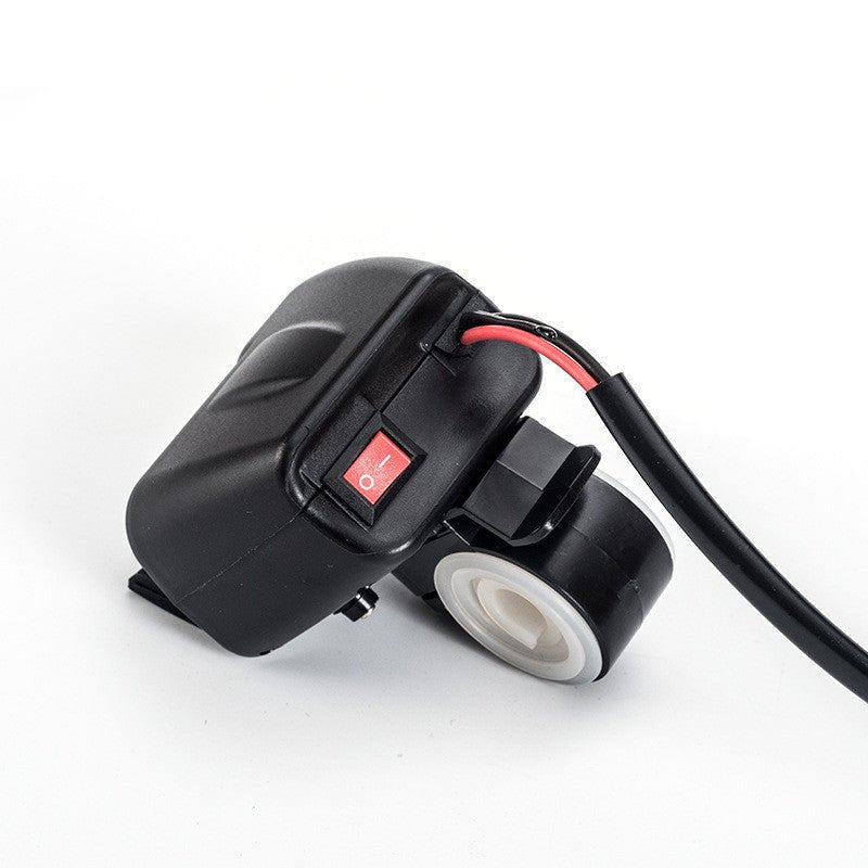 Motorcycle Car Mobile Phone Charger Waterproof With Switch