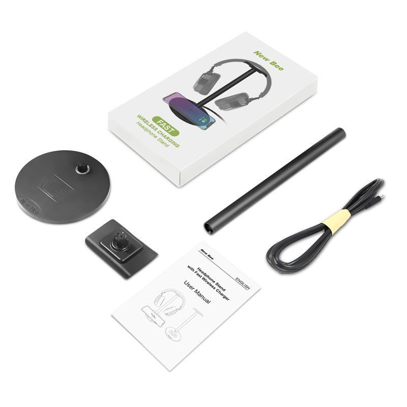 New Bee Wireless Charging Headset Stand