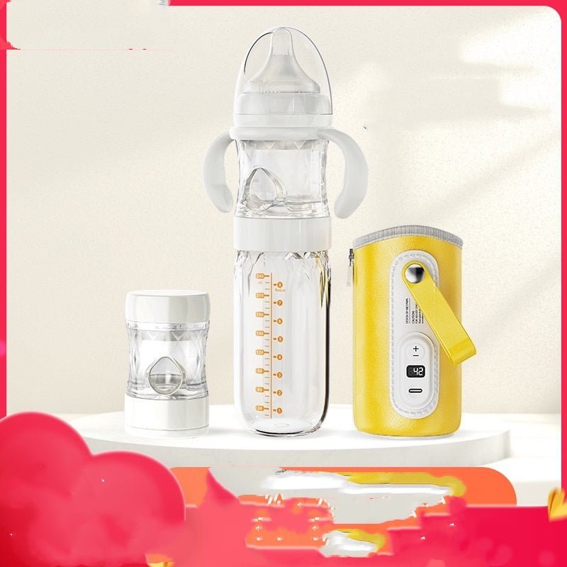 Newborn Baby Intelligent Thermostat Digital Display Constant Temperature Milk Bottle - Zambeel