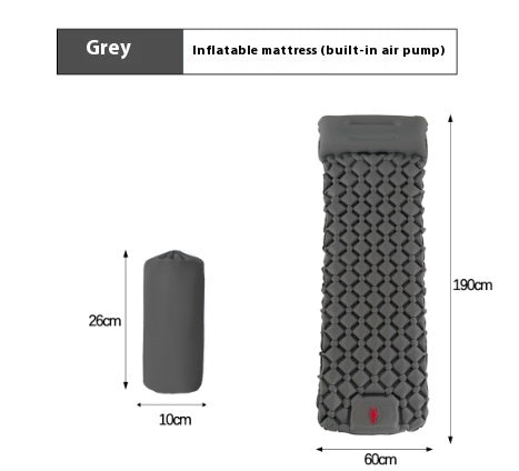 Outdoor Camping Press Inflatable Sleeping Pad - Zambeel