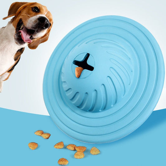 Pets Biting Toys Multi - function Leaking Device Flying Disk - Zambeel
