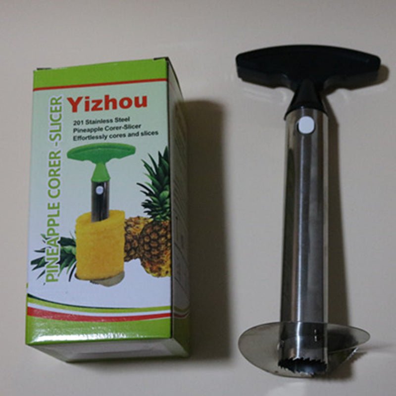 Pineapple Peeler Stainless Steel Pulp Separator Corer Core Puller Fruit Tools - Zambeel