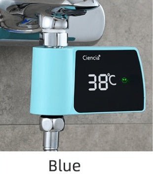 Plastic Visual Shower Faucet No Power Consumption Water Thermometer Bath - Zambeel