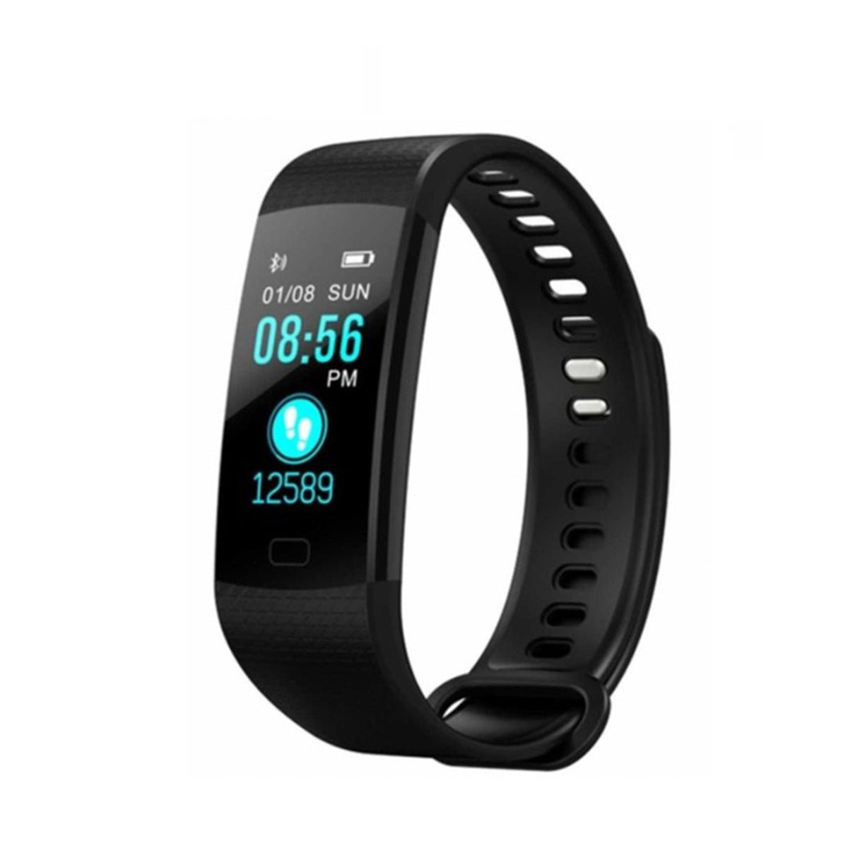 QS80 Heart Rate, Blood Oxygen Exercise Meter, Waterproofing Health Ring Intelligent Hand Ring Watch Blood Pressure - Zambeel