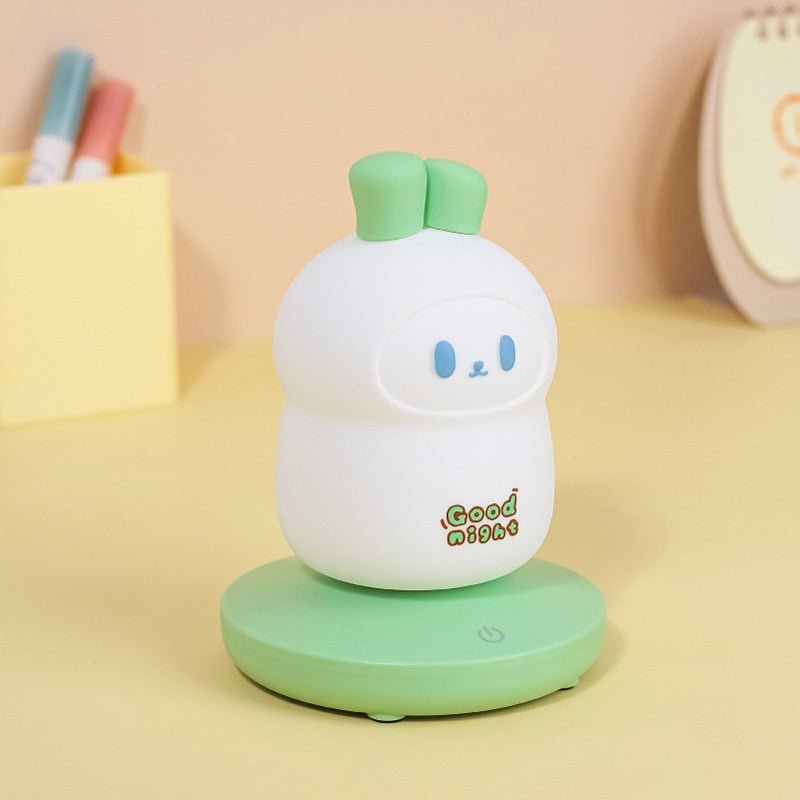 Rabbit Usb Silicone Night Lamp Charging Lamp - Zambeel