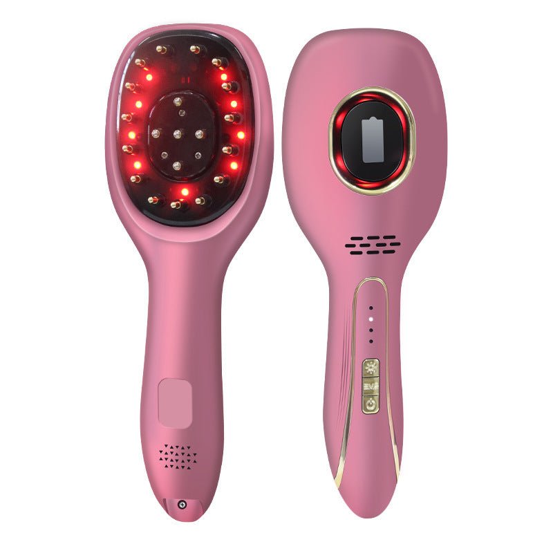 Red And Blue Hair Growth Hair Nourishing Hair Hair Prevention Hair Loss Into Care Comb - Zambeel
