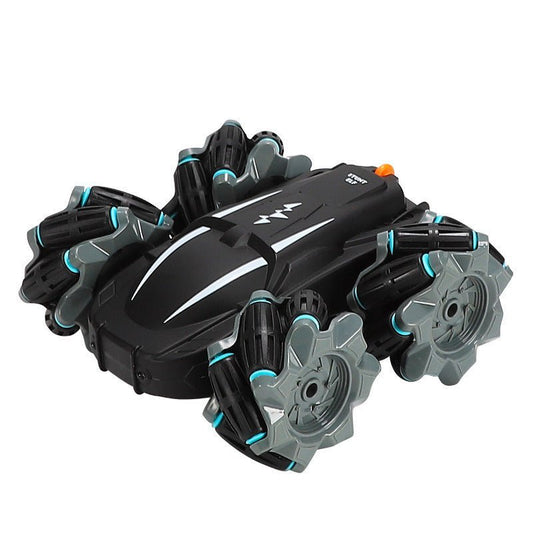 Remote Control Tumbling Stunt Double - Sided Car Rotating Charging Light Drift Racing Car - Zambeel