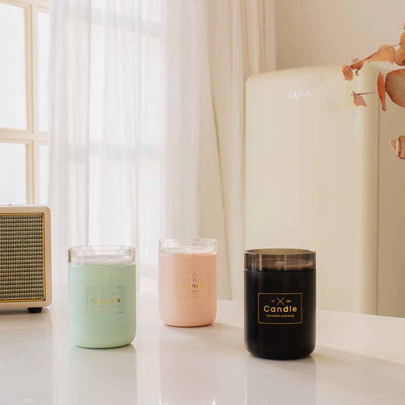 Retro Classic Creative Excellent Desktop Candle Holder Luminous Humidifier