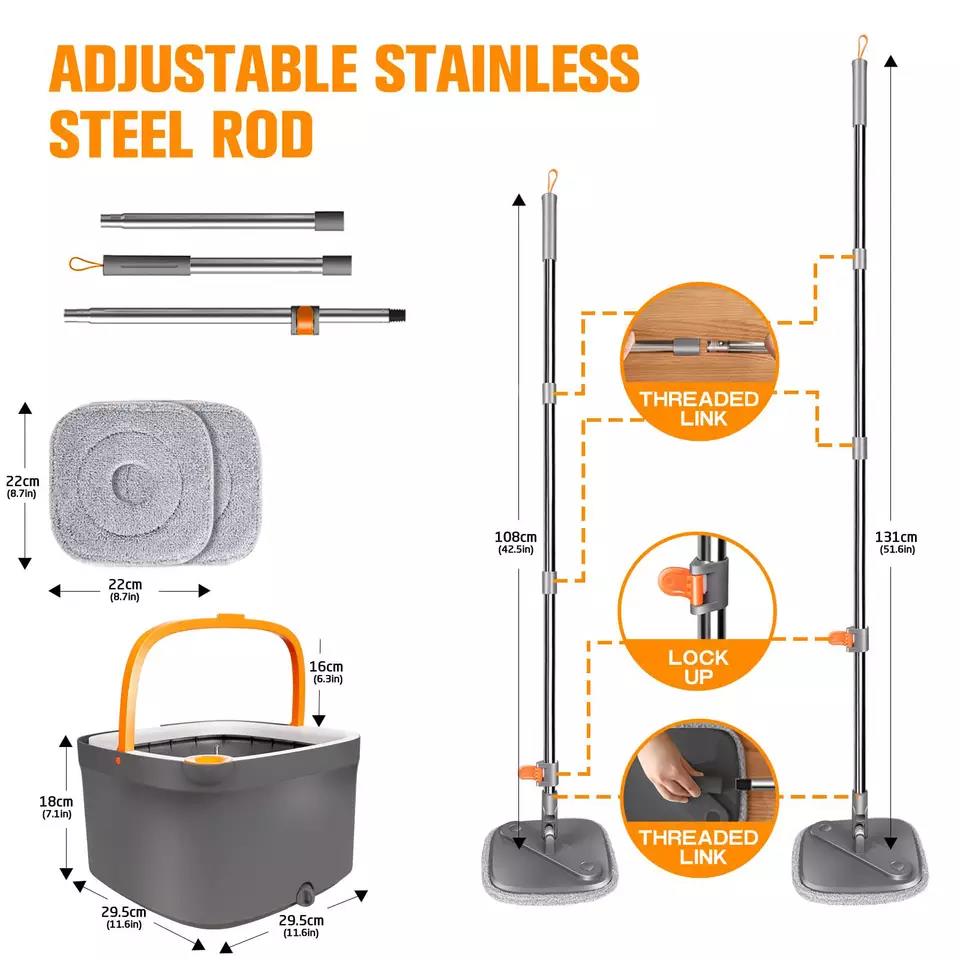 Rotating Spin Mop - F04