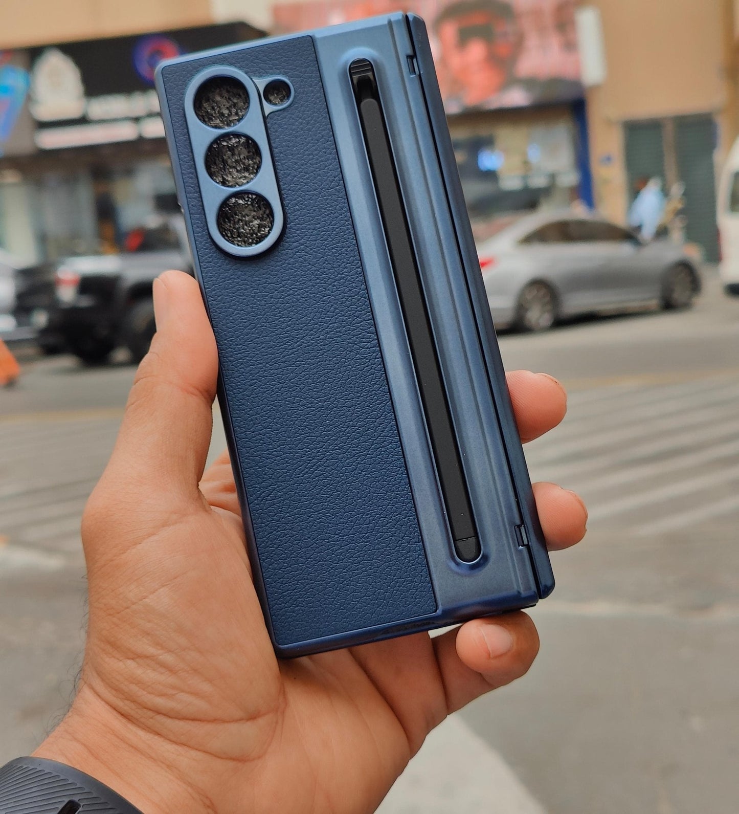 Samsung Galaxy Z Fold Case with S Pen Slot - Zambeel