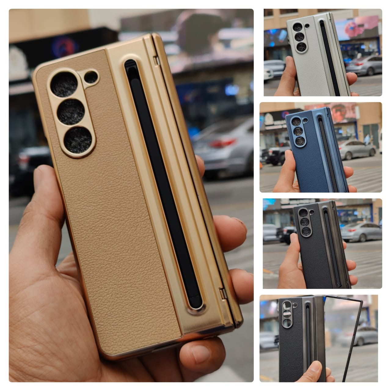 Samsung Galaxy Z Fold Case with S Pen Slot - Zambeel