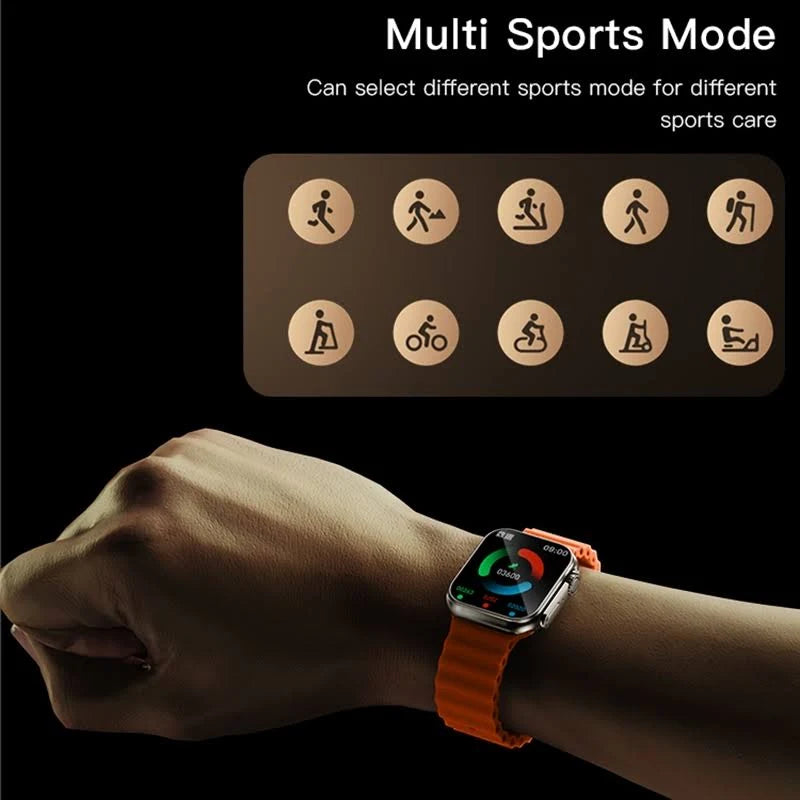 Smart Watch with Gravity Sensor – Stylish Fitness Tracker with Touchscreen & Multi-Sport Modes