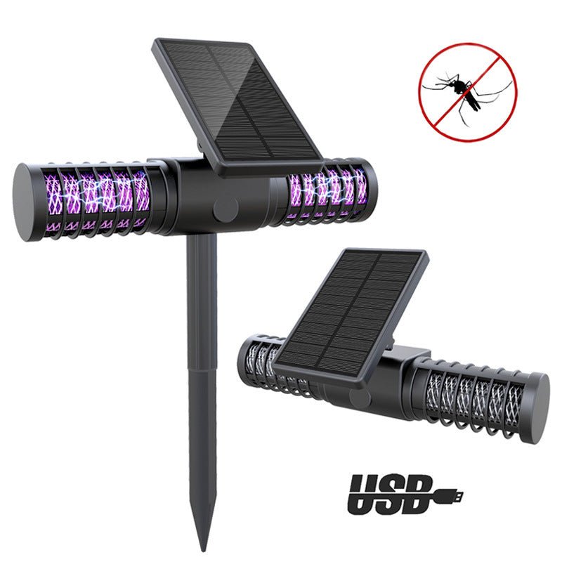 Solar Mosquito Killer Lamp Outdoor Ground Plug Mosquito Trap Lawn Lamp - Zambeel
