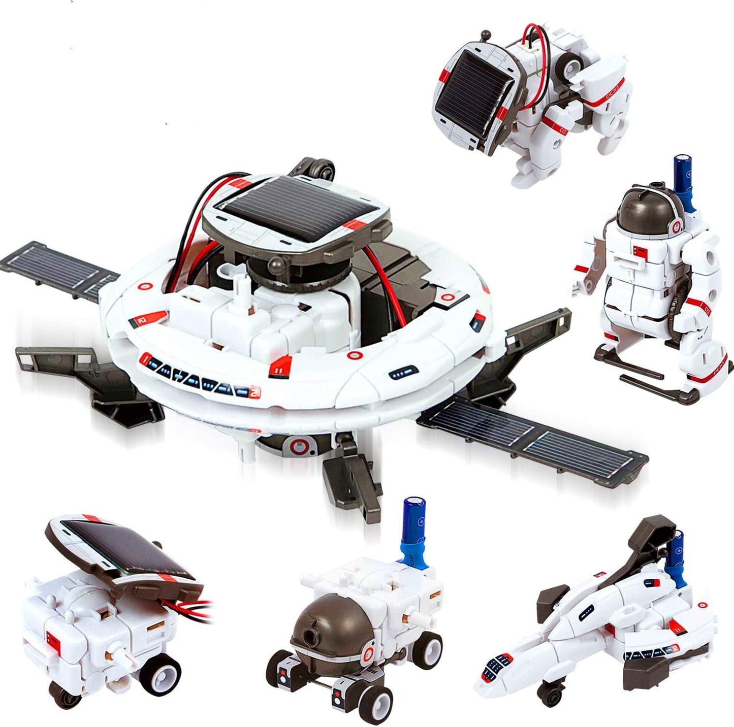 Solar Robot Toys Educational Scientific Fantasy Toy for Children - Zambeel