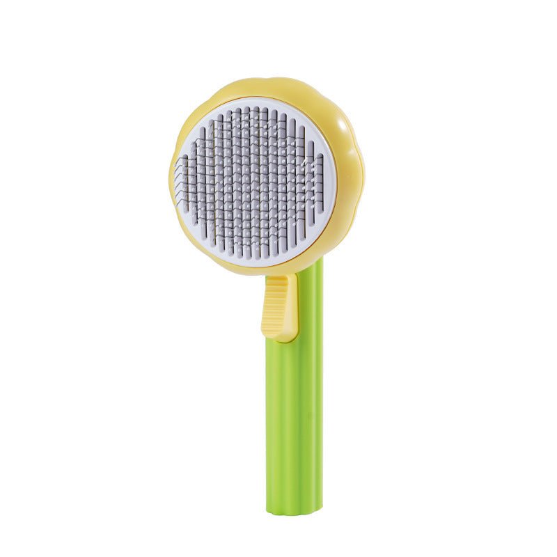 Sunflower Pet Cat And Dog General Cleaning Hair Massage Comb - Zambeel