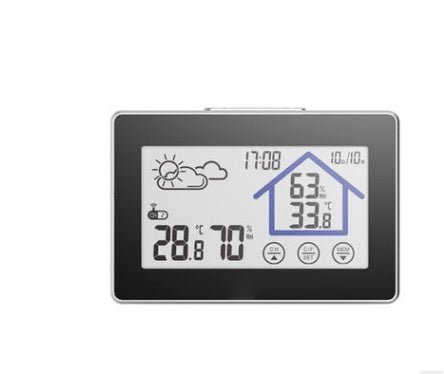 Touch Screen Indoor and Outdoor Electronic Thermometer and Hygrometer Wireless Thermometer and Hygrometer