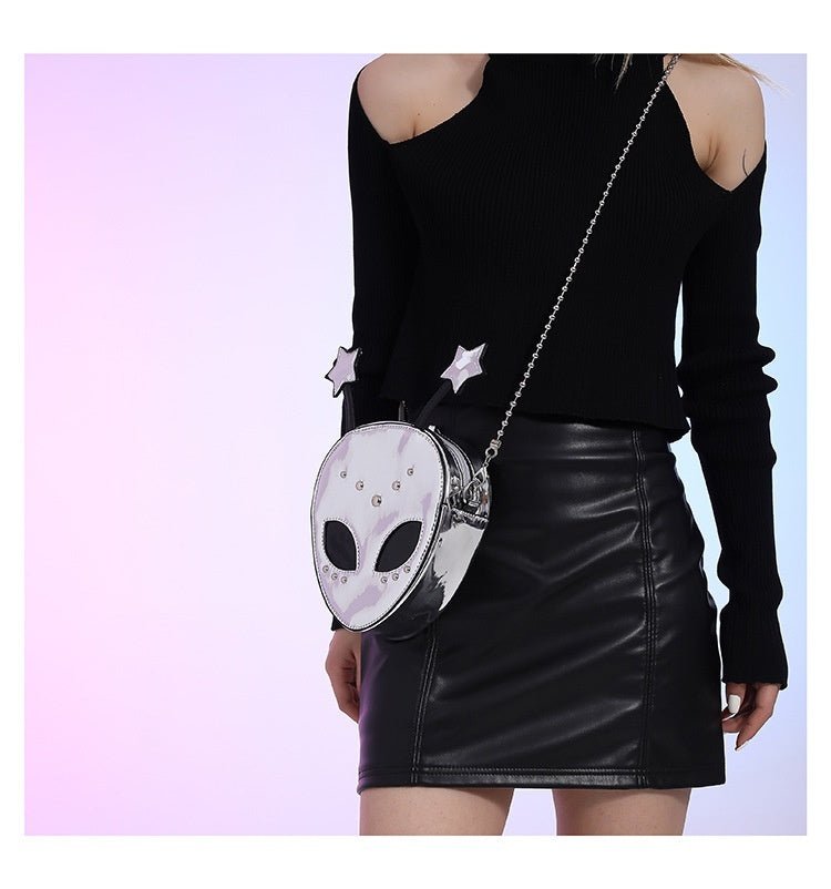 Trend Special-interest Design Shiny Fashion Shoulder Popular Messenger Bag