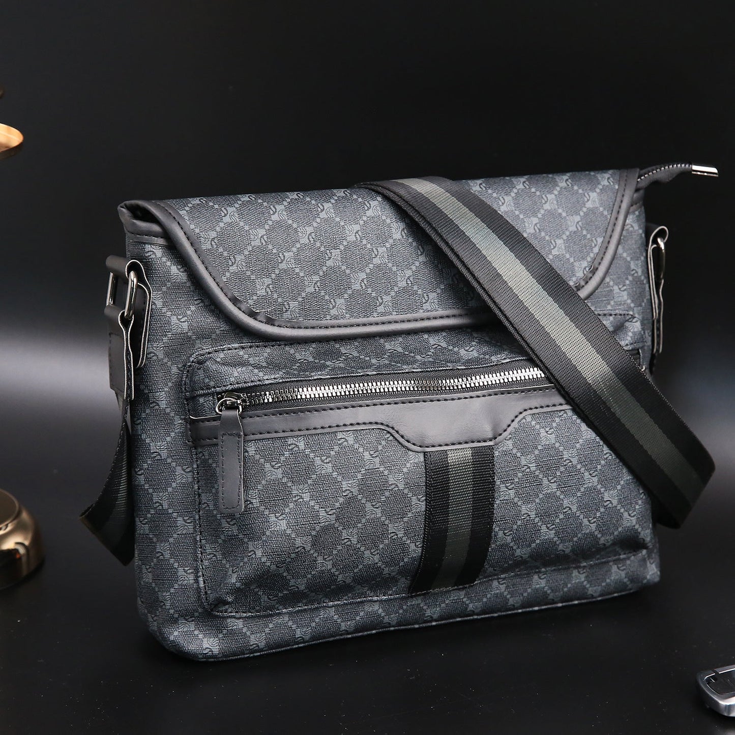 Trendy Brand Men's Crossbody Backpack Fashion Shoulder Bag - Zambeel
