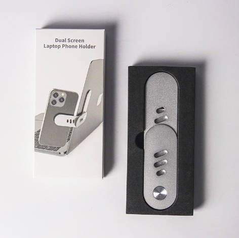 Two - in - one Aluminum Alloy Expansion Bracket Cooling Folding Portable - Zambeel