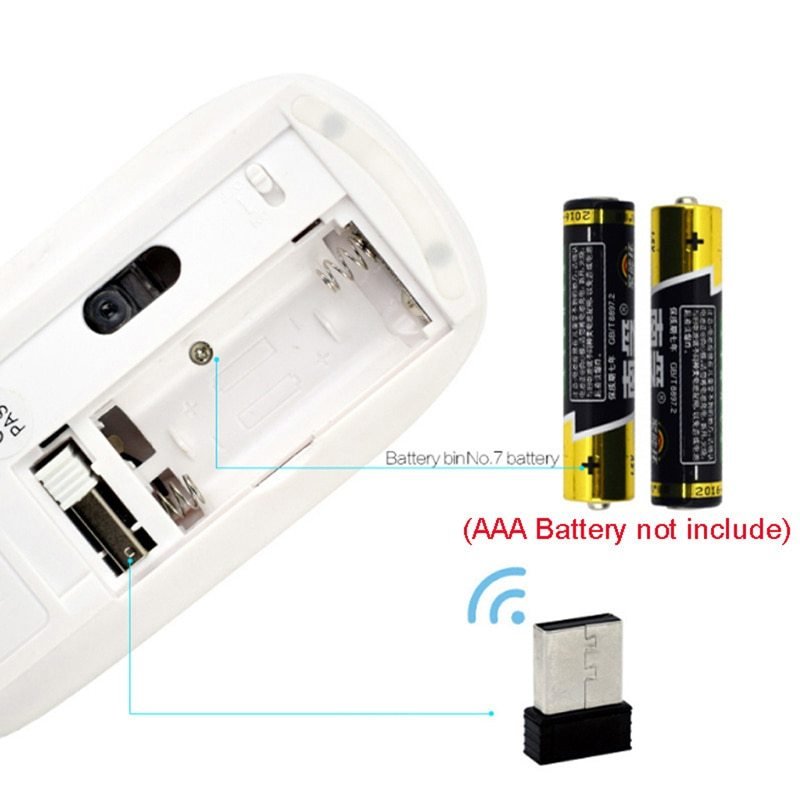 Ultra-Thin Touch Wireless Mouse