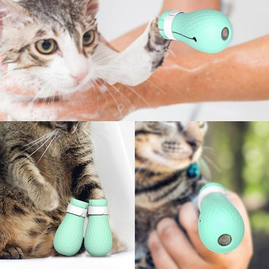 Wash Cat Feet Set Cat Bath Supplies Hold Cat Artifact