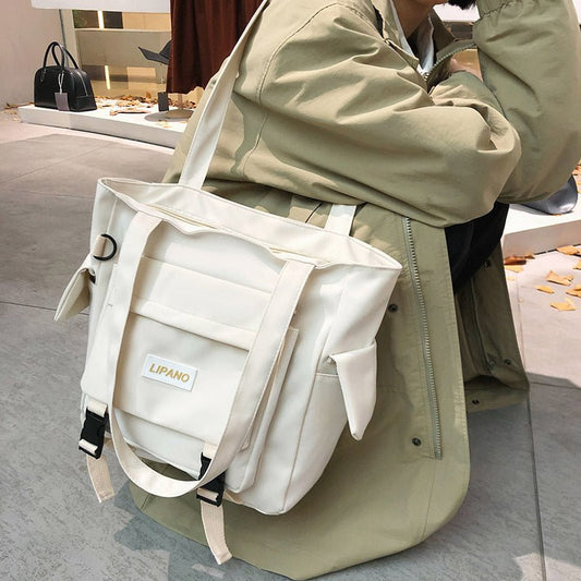 Waterproof Nylon Large Capacity Casual Shoulder Bag