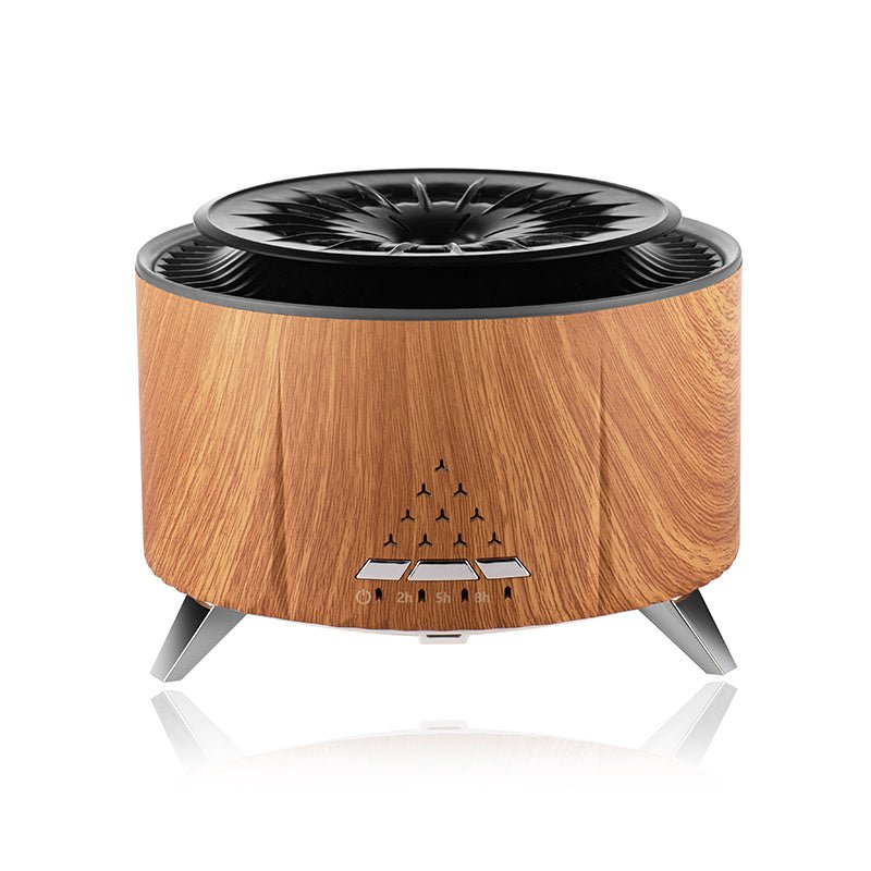 Wholesale New Arrival Remote Control Volcano Humidifier Diffuser Wholesale Fire Flame Diffuser With Lights - Zambeel