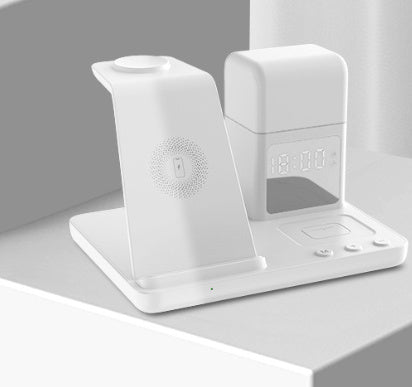 Wireless Charger 6 - in - 1 Small Night Lamp Alarm Clock - Zambeel