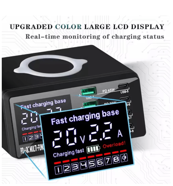 Wireless Charging Station Charger ©