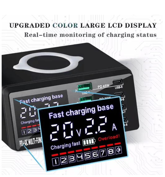 Wireless Charging Station Charger ©