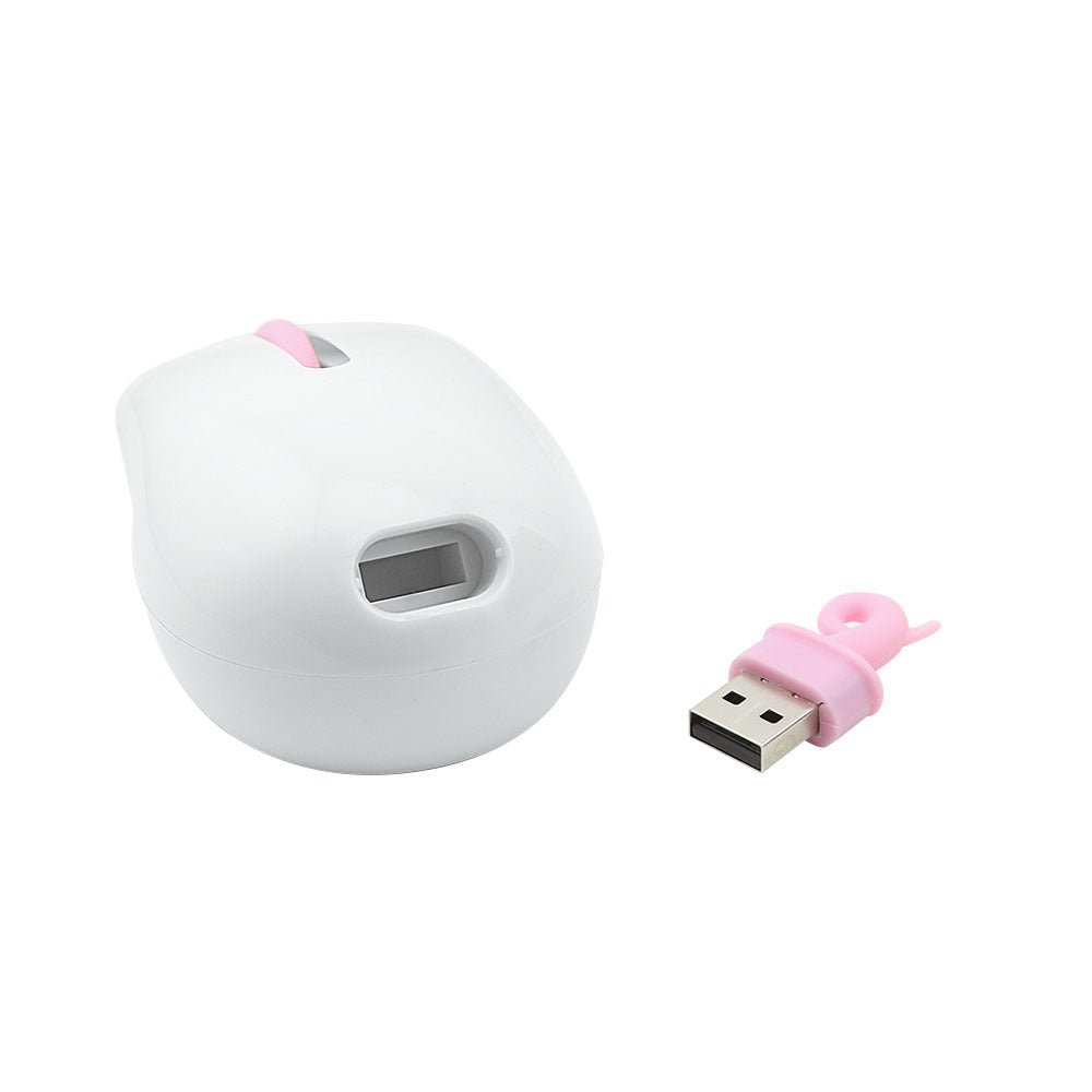Wireless Silent Mouse Girl Pink Cute Office Mouse