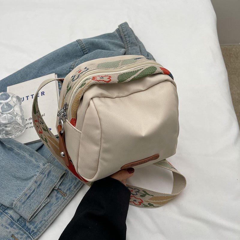 Women's Crossbody Canvas Shell Bag - Zambeel