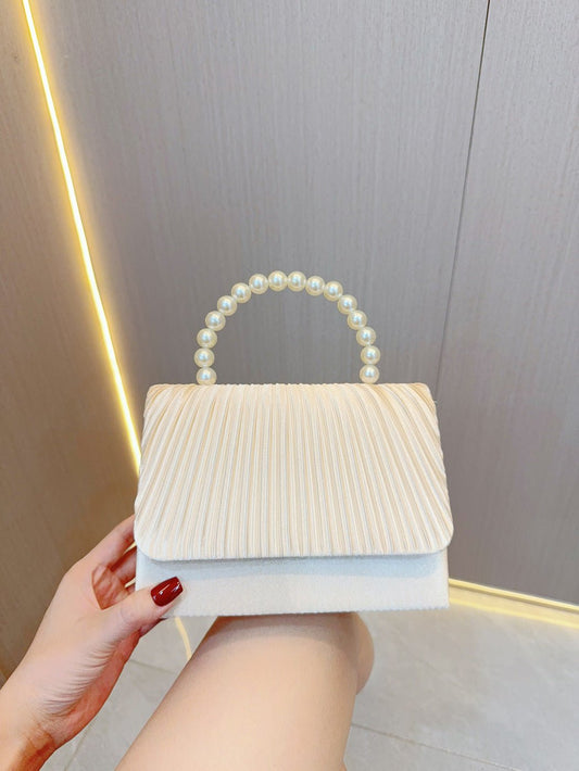 Women's Fashion Pleated Evening Bag - Zambeel